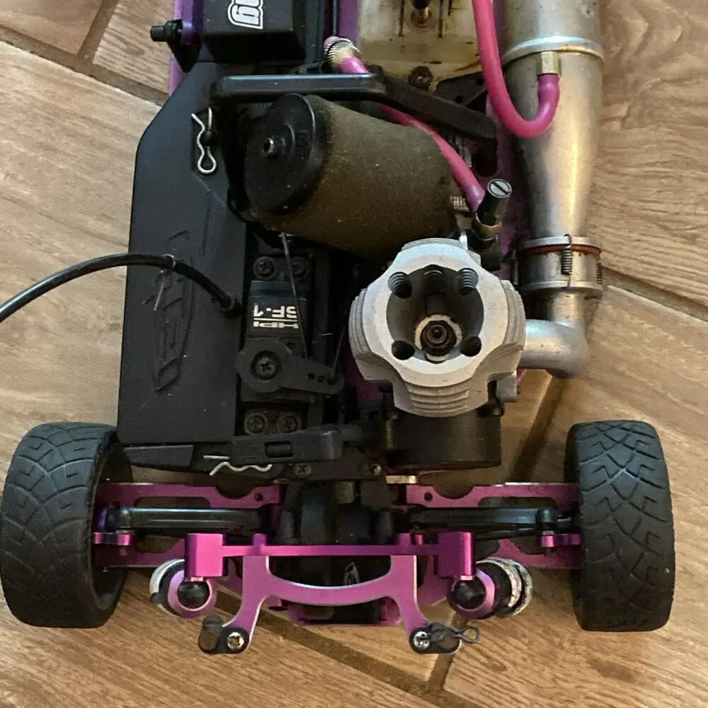 Vintage HPI Nitro Star RS4 1/10 On-road Racing Car Untested